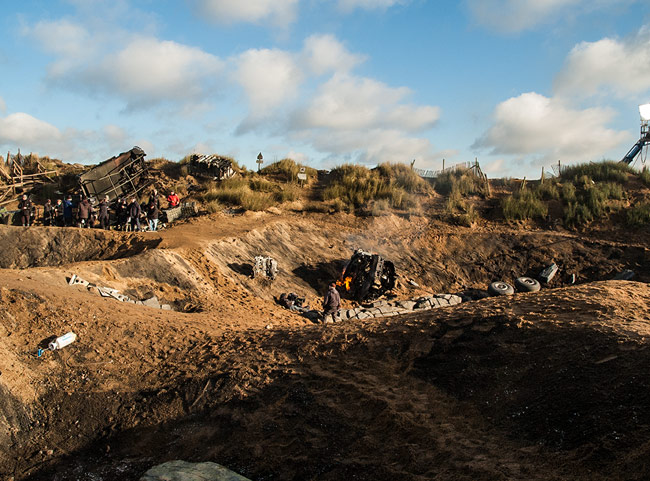 Edge of Tomorrow on set image